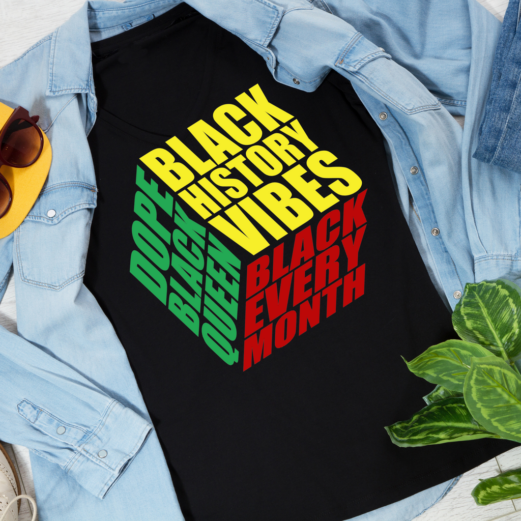 BLACK HISTORY VIBE HTV Transfer Sheets ONLY