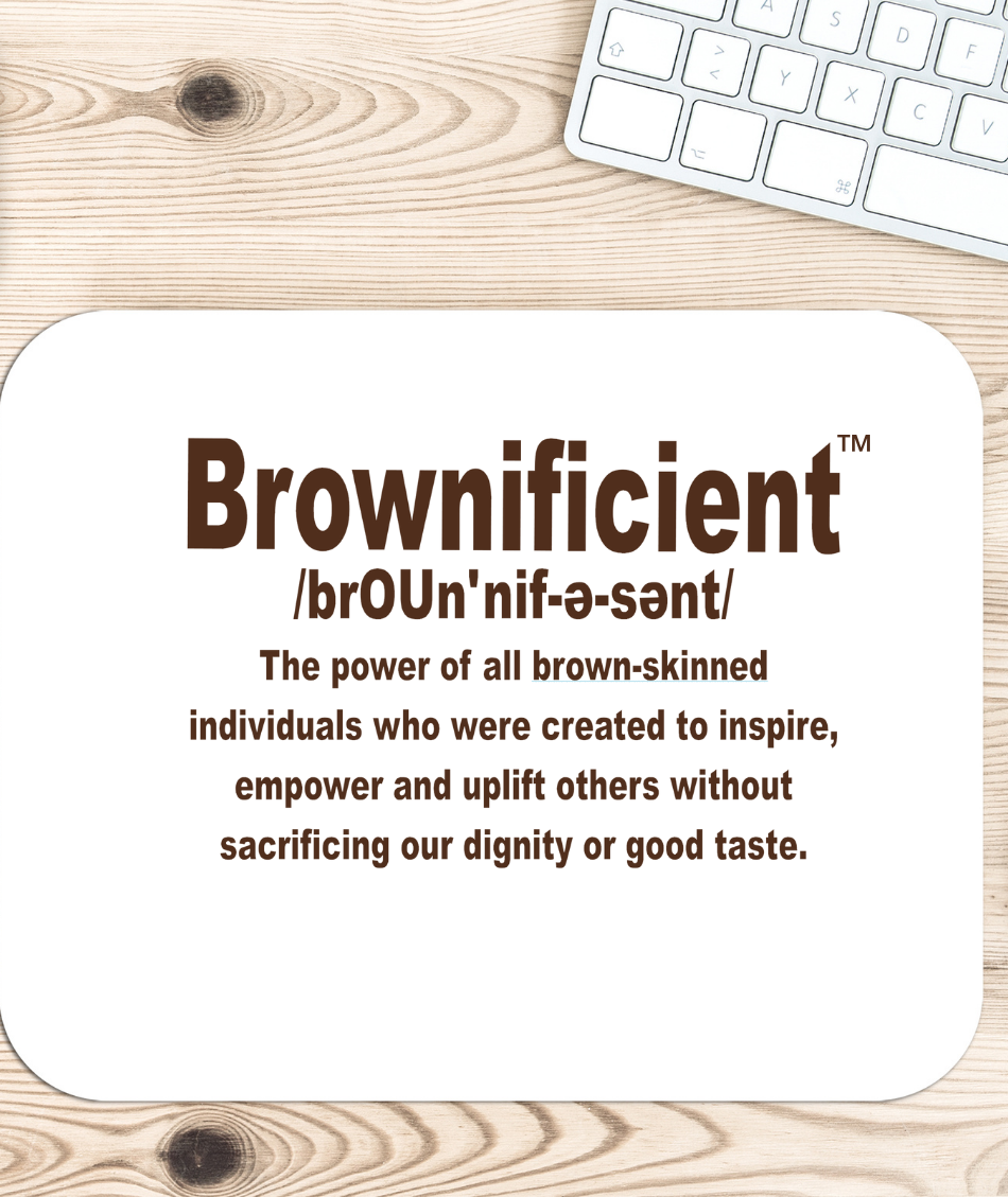 BROWNIFICIENT Coffee mug and mouse pad