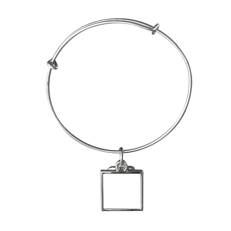  for crafters only sublimation blank square bangle brownificient