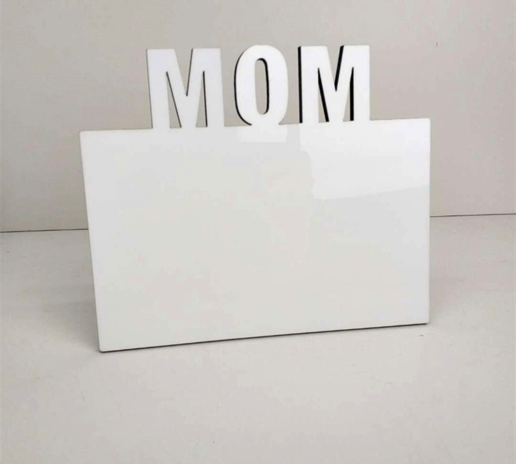 Blank Mom Frame for Sublimation “FOR CRAFTERS ONLY”